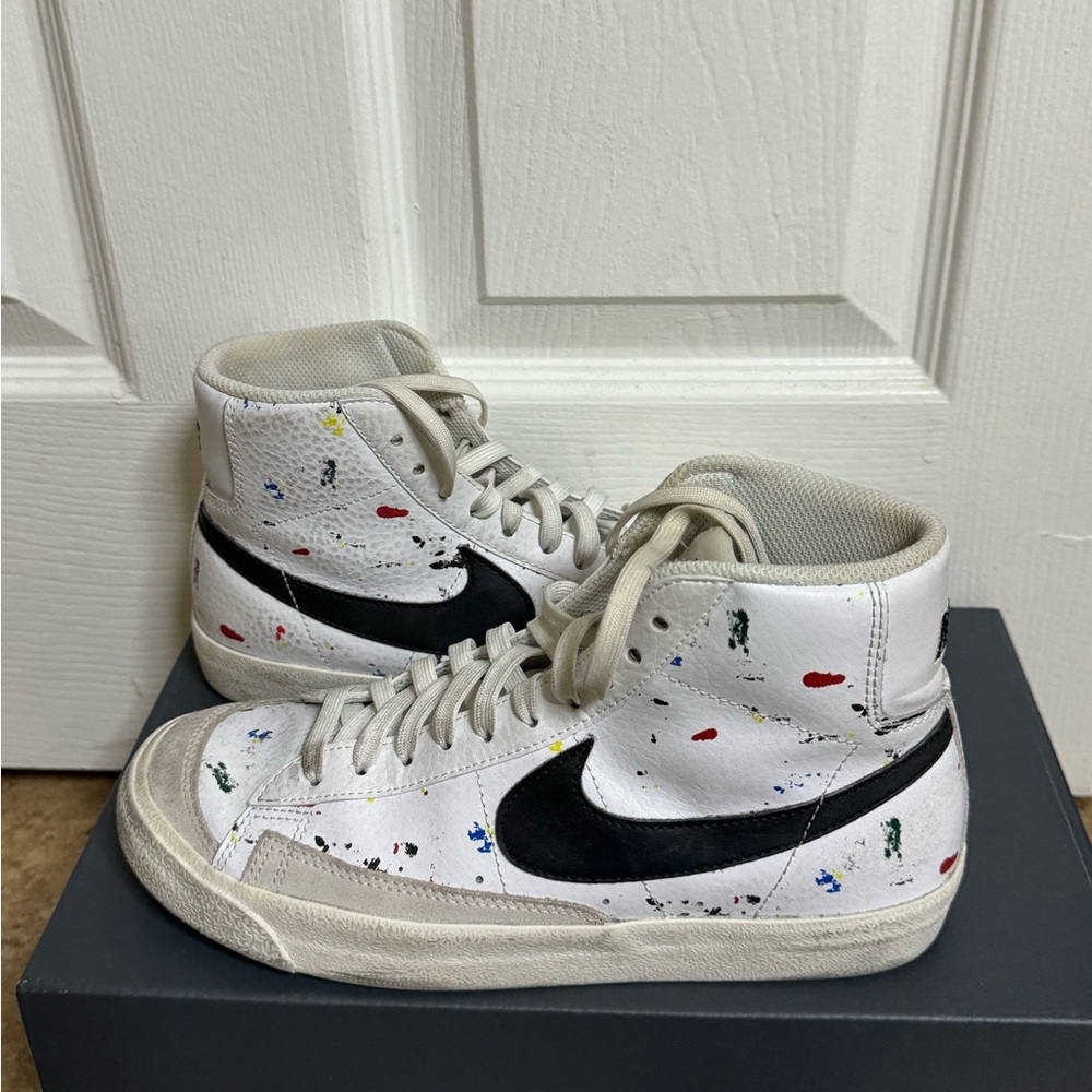 Paint Splattered Nike Blazer Mid ‘77 Exclusive